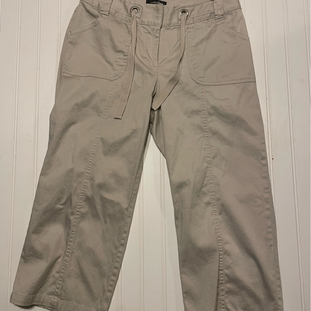 Rafaella | Khaki | Cropped